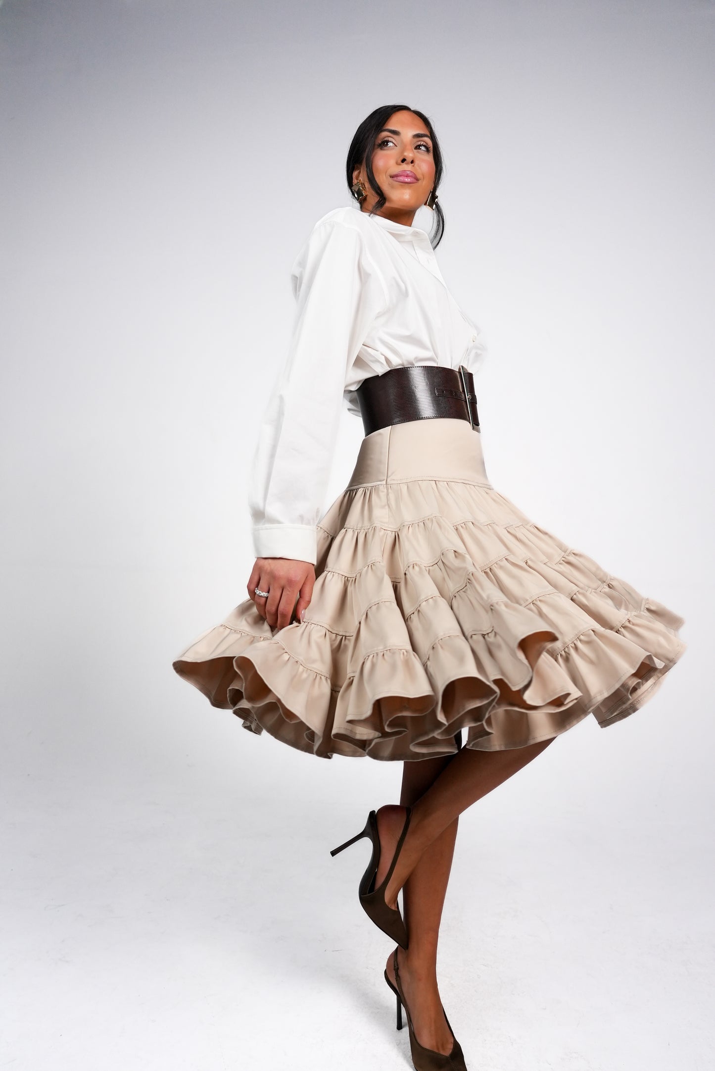JADE SKIRT IN CREAM