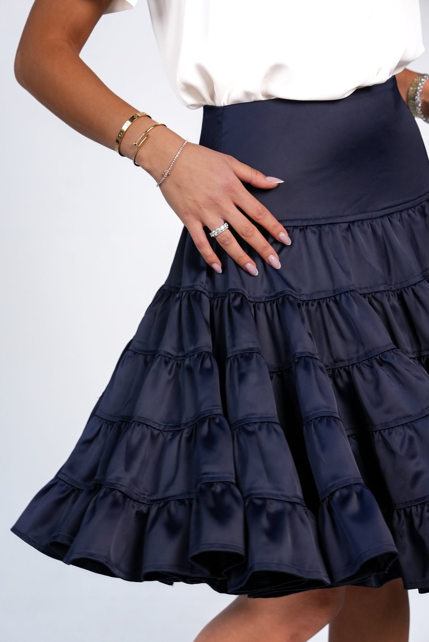 JADE SKIRT IN NAVY
