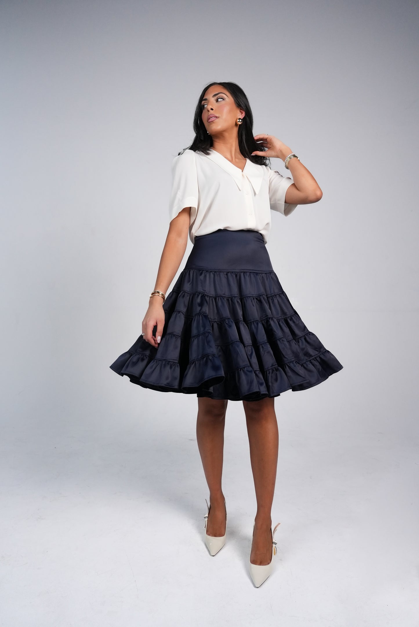 JADE SKIRT IN NAVY