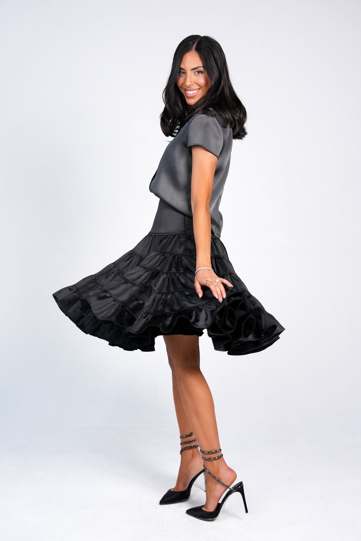 JADE SKIRT IN BLACK