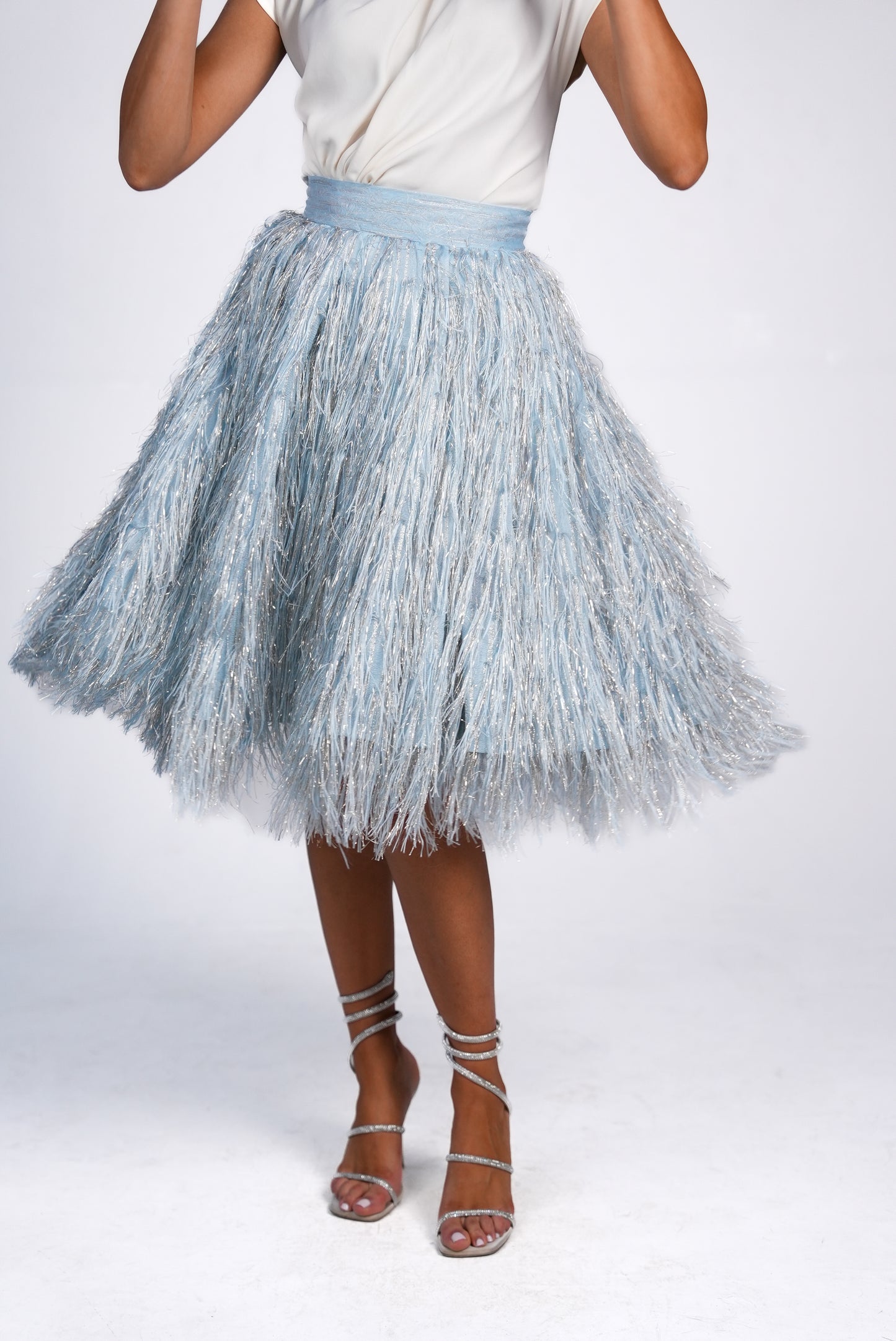 AMELIA SKIRT IN BLUE