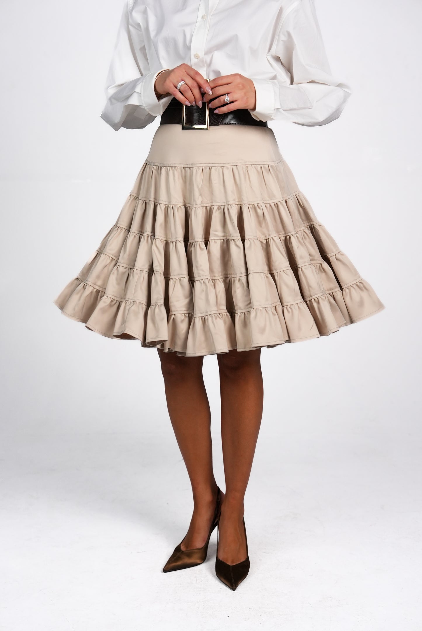 JADE SKIRT IN CREAM