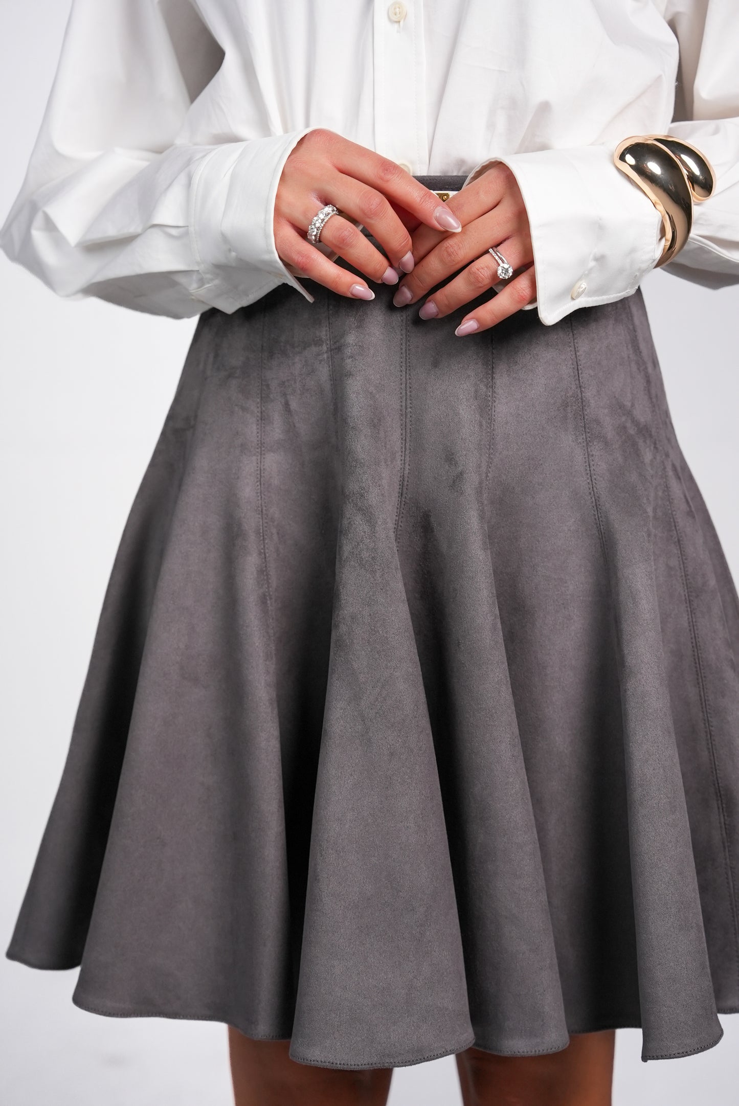 BELLA SKIRT IN GREY