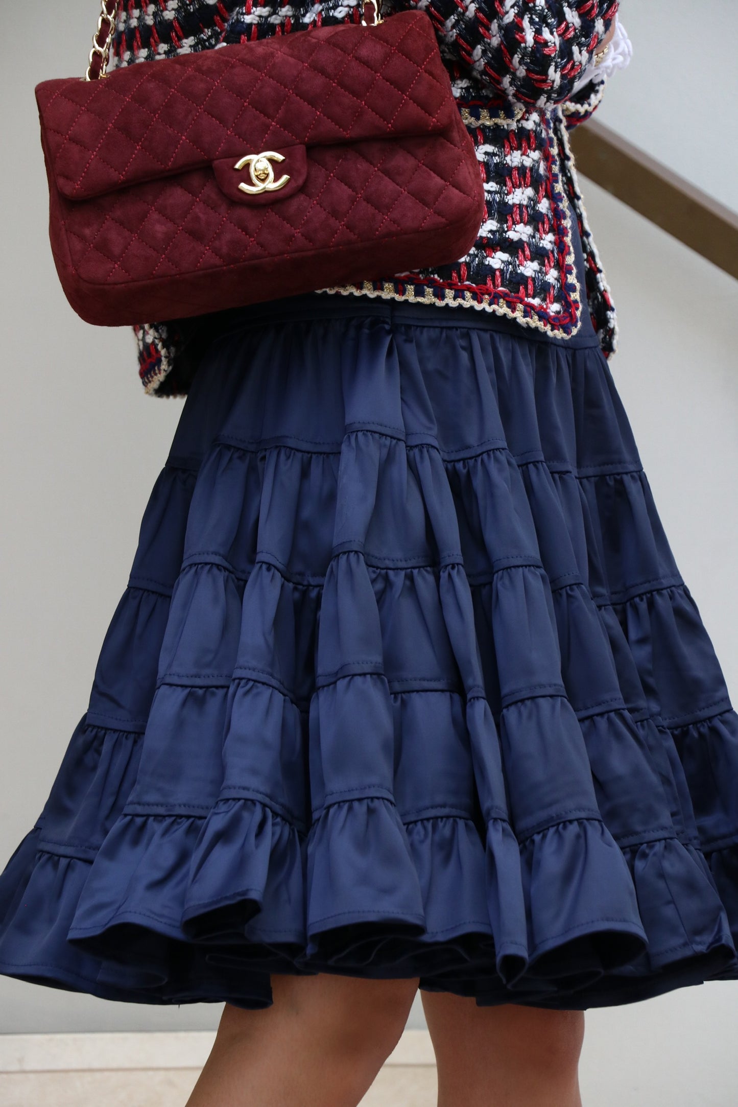 JADE SKIRT IN NAVY